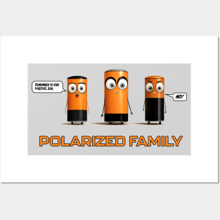 "Stay Positive" - Battery Family Posters and Art